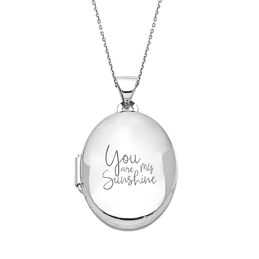 Locket on sale engraving ideas